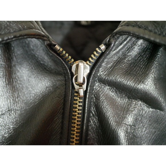 Wilsons Leather M. Julian Mens Jacket Size XLT Black Quilted Interior - Picture 7 of 12